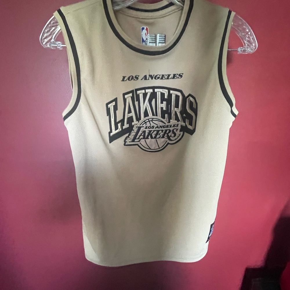 NBA Los Angeles Beige Jersey